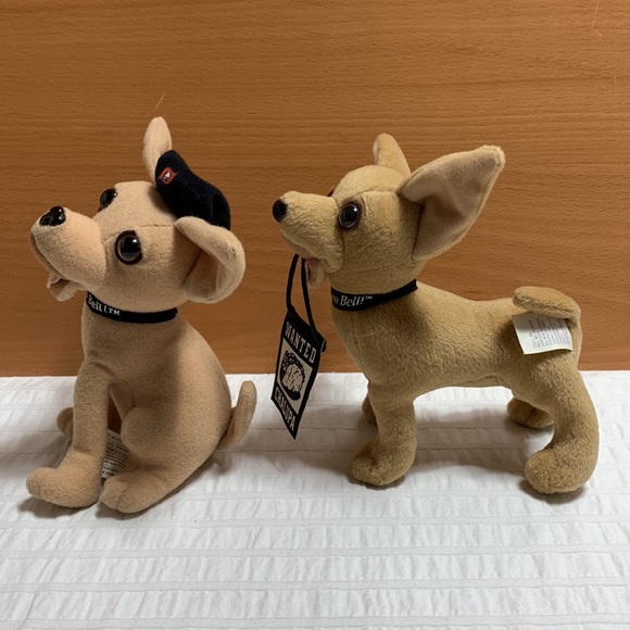 Taco Bell Merch Plush Dogs w/Sounds by Applause - Picture 6 of 10